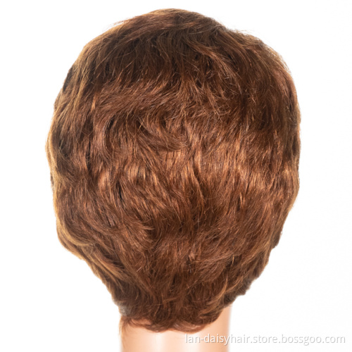 Natural Weave India Human Hair Wigs In Wholesale Cuticle Aligned  Machine Made Bob Wig Short Curl Virgin Hair